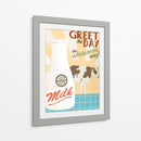 Leche Fresca De Granja - June Erica Vess | Cuadro decorativo de Canvas Lab