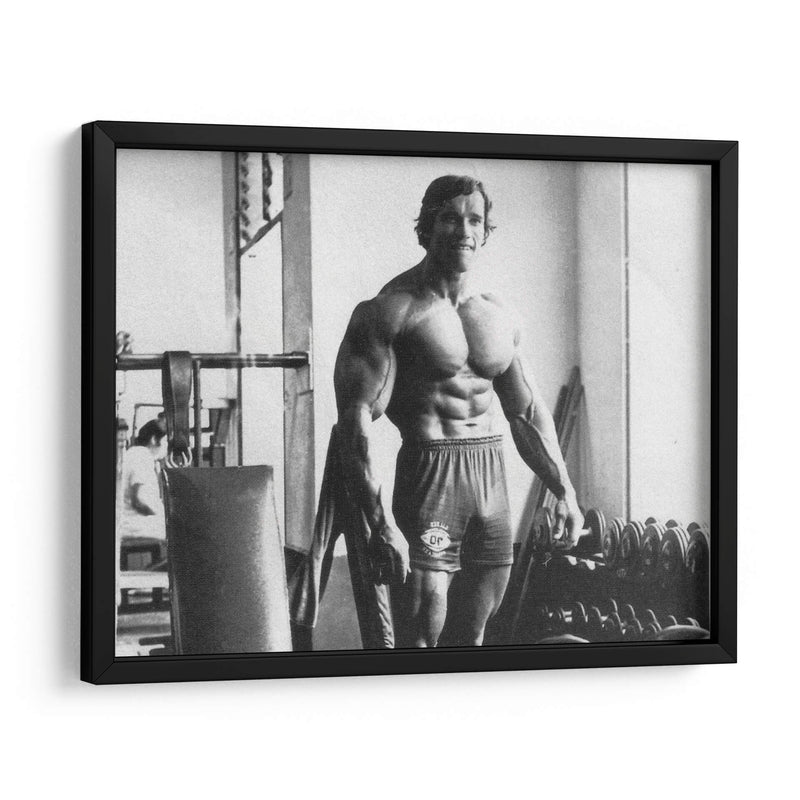 Bodybuilding Schwarzenegger | Cuadro decorativo de Canvas Lab