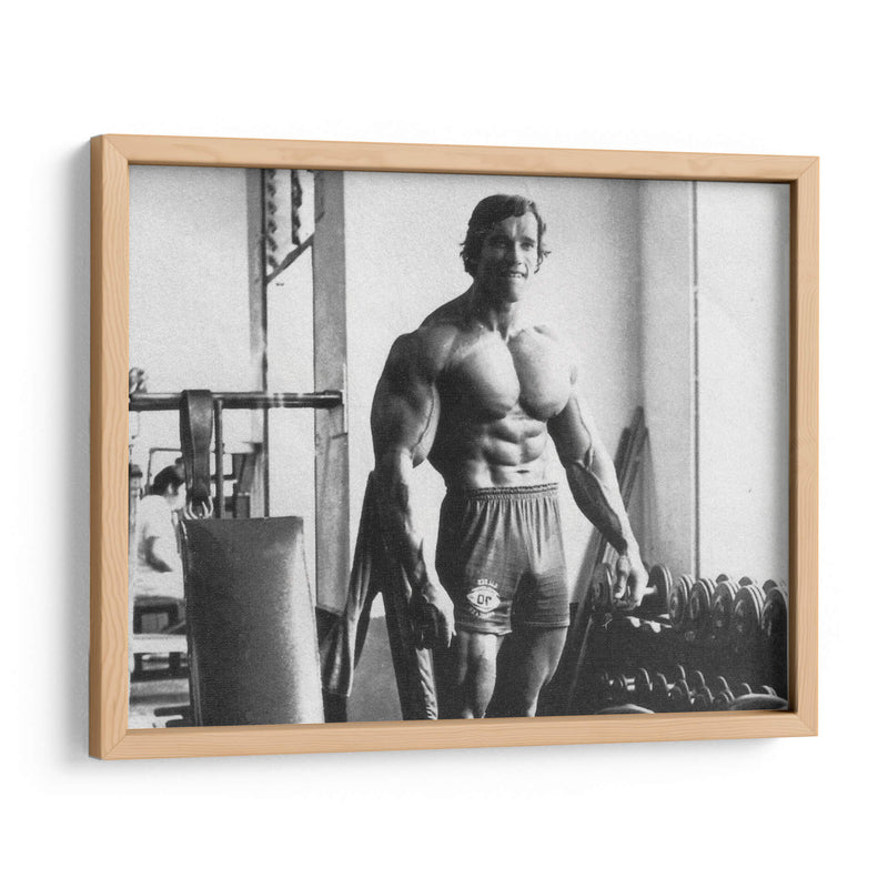 Bodybuilding Schwarzenegger | Cuadro decorativo de Canvas Lab