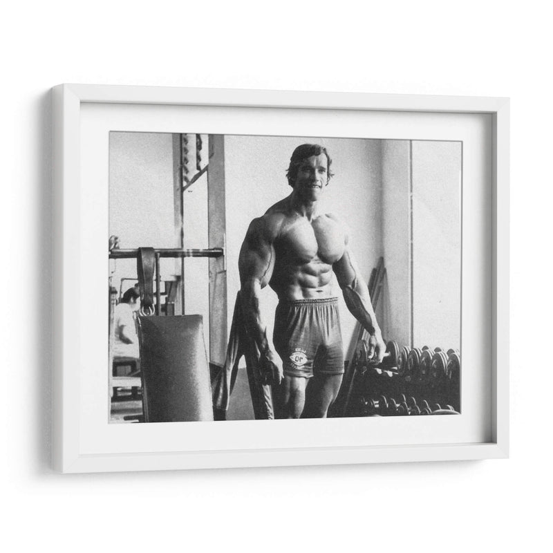 Bodybuilding Schwarzenegger | Cuadro decorativo de Canvas Lab