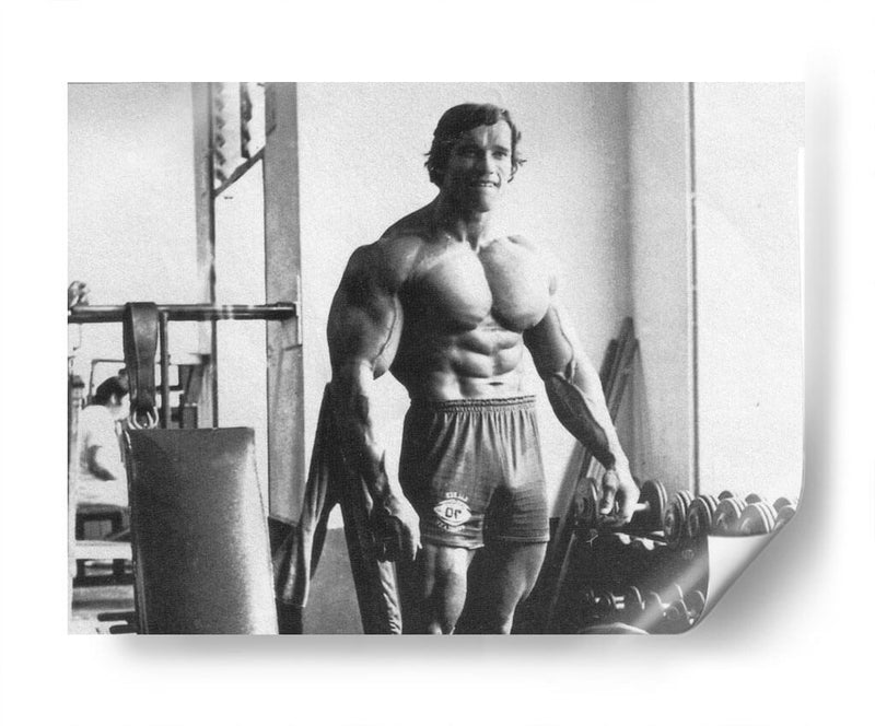 Bodybuilding Schwarzenegger | Cuadro decorativo de Canvas Lab