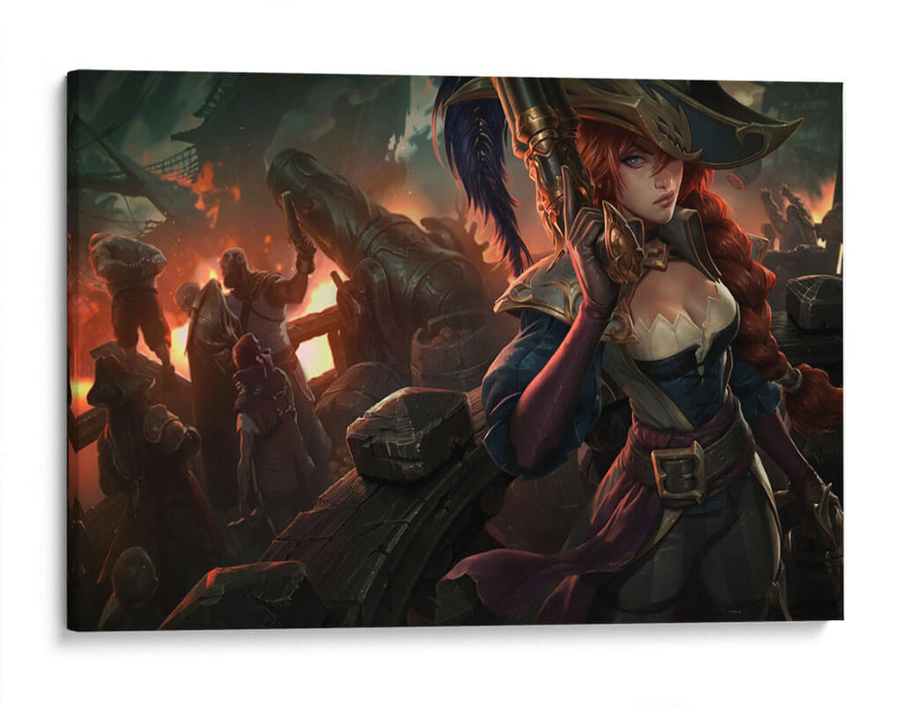 Captain Fortune | Cuadro decorativo de Canvas Lab