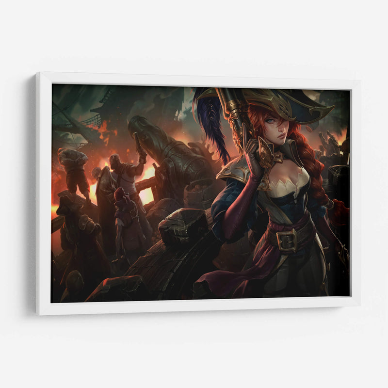 Captain Fortune | Cuadro decorativo de Canvas Lab