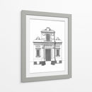 B Y W Fachada Parisina I - Deneufforge | Cuadro decorativo de Canvas Lab