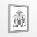 B Y W Fachada Parisina I - Deneufforge | Cuadro decorativo de Canvas Lab