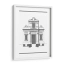 B Y W Fachada Parisina I - Deneufforge | Cuadro decorativo de Canvas Lab