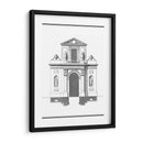 B Y W Fachada Parisiana Ii - Deneufforge | Cuadro decorativo de Canvas Lab