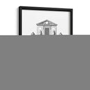 B Y W Fachada Parisiana Ii - Deneufforge | Cuadro decorativo de Canvas Lab