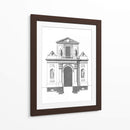 B Y W Fachada Parisiana Ii - Deneufforge | Cuadro decorativo de Canvas Lab