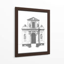 B Y W Fachada Parisiana Ii - Deneufforge | Cuadro decorativo de Canvas Lab