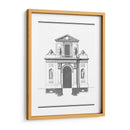B Y W Fachada Parisiana Ii - Deneufforge | Cuadro decorativo de Canvas Lab