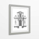 B Y W Fachada Parisiana Ii - Deneufforge | Cuadro decorativo de Canvas Lab