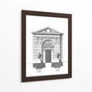 B Y W Fachada Parisiana Iii - Deneufforge | Cuadro decorativo de Canvas Lab