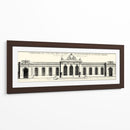 Crackled B Y W Palace Fachada Iv - J.F. Blondel | Cuadro decorativo de Canvas Lab