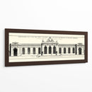 Crackled B Y W Palace Fachada Iv - J.F. Blondel | Cuadro decorativo de Canvas Lab