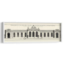 Crackled B Y W Palace Fachada Iv - J.F. Blondel | Cuadro decorativo de Canvas Lab
