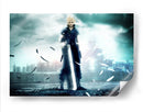 Cloud Strife Final Fantasy | Cuadro decorativo de Canvas Lab