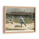 Juego De La Liga Nacional 1886 - Snyder | Cuadro decorativo de Canvas Lab