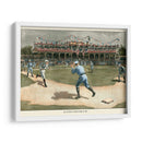 Juego De La Liga Nacional 1886 - Snyder | Cuadro decorativo de Canvas Lab