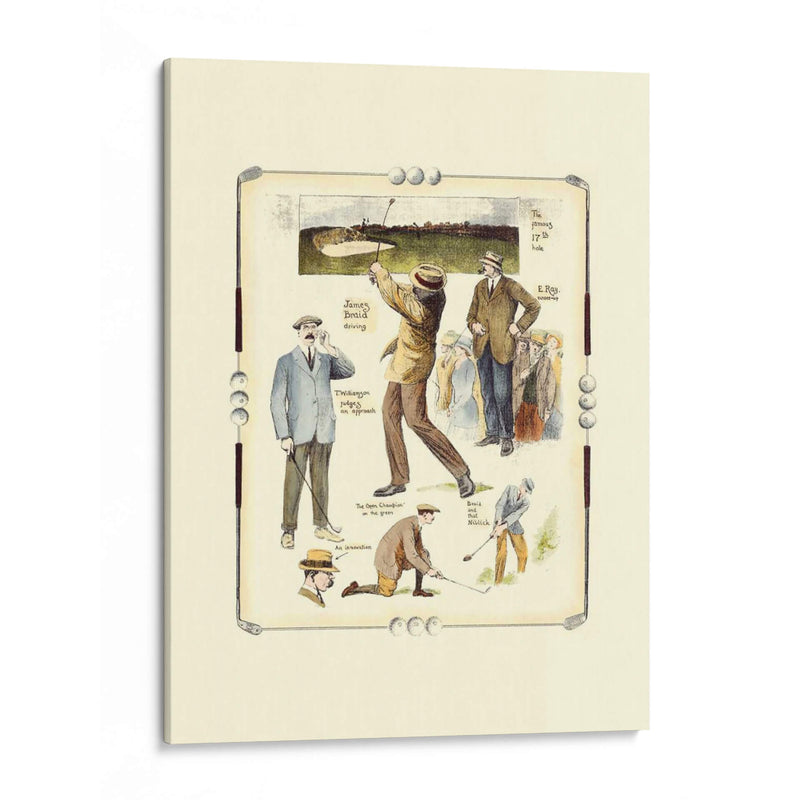 Walton Heath Golf Tournament - Frank Reynolds | Cuadro decorativo de Canvas Lab