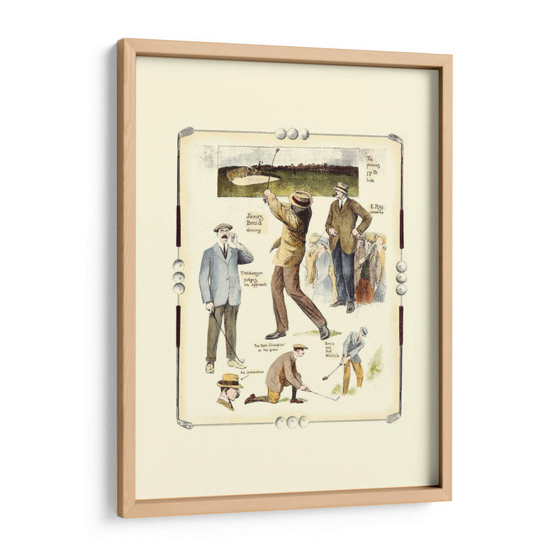 Walton Heath Golf Tournament - Frank Reynolds | Cuadro decorativo de Canvas Lab