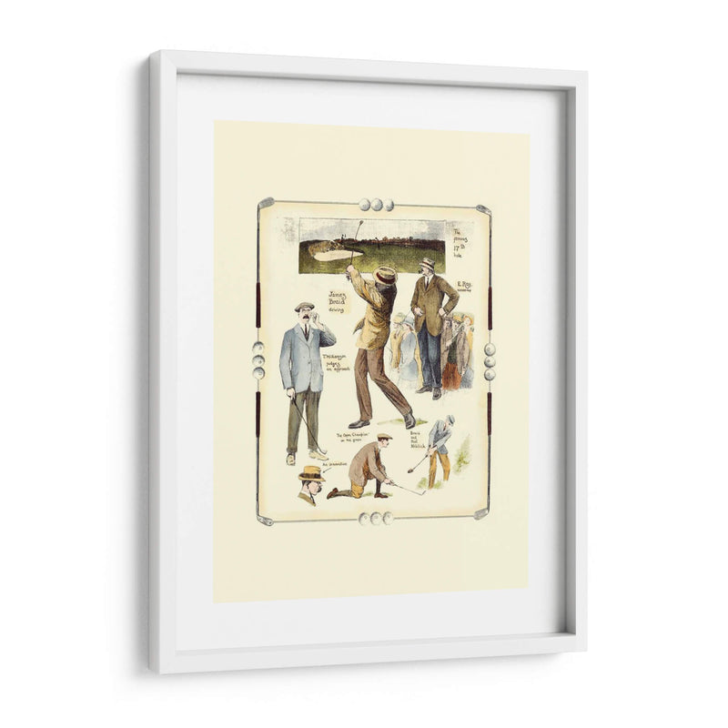 Walton Heath Golf Tournament - Frank Reynolds | Cuadro decorativo de Canvas Lab