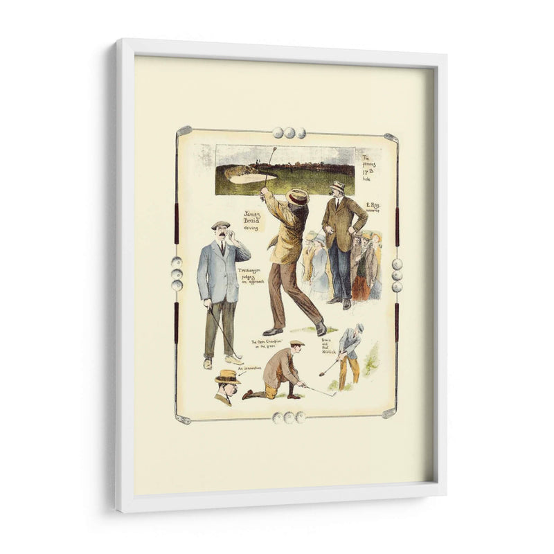 Walton Heath Golf Tournament - Frank Reynolds | Cuadro decorativo de Canvas Lab