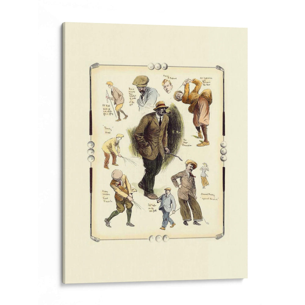 El Campeonato Abierto En Muirfield - Frank Reynolds | Cuadro decorativo de Canvas Lab