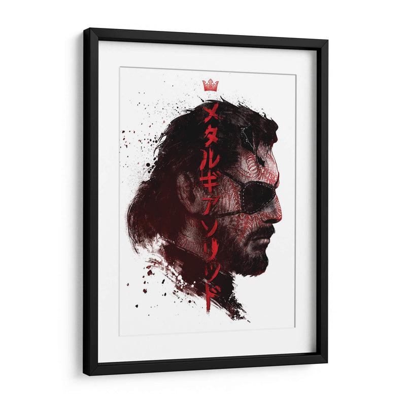David Solid Snake | Cuadro decorativo de Canvas Lab