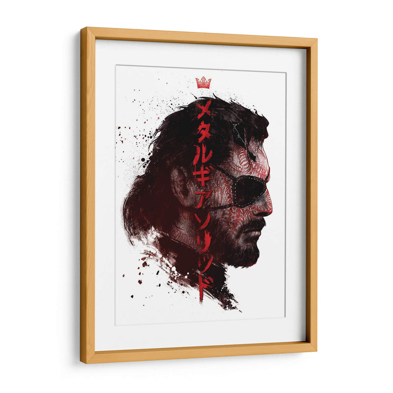 David Solid Snake | Cuadro decorativo de Canvas Lab