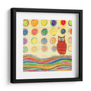 Plumas- Puntos Y Rayas Iv - Ingrid Blixt | Cuadro decorativo de Canvas Lab