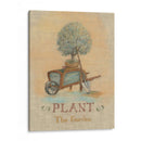 Serie De Jardín En Linen Iii - Wendy Russell | Cuadro decorativo de Canvas Lab