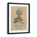 Serie De Jardín En Linen Iii - Wendy Russell | Cuadro decorativo de Canvas Lab