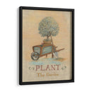 Serie De Jardín En Linen Iii - Wendy Russell | Cuadro decorativo de Canvas Lab