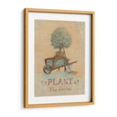 Serie De Jardín En Linen Iii - Wendy Russell | Cuadro decorativo de Canvas Lab