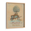 Serie De Jardín En Linen Iii - Wendy Russell | Cuadro decorativo de Canvas Lab