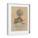 Serie De Jardín En Linen Iii - Wendy Russell | Cuadro decorativo de Canvas Lab