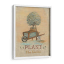 Serie De Jardín En Linen Iii - Wendy Russell | Cuadro decorativo de Canvas Lab