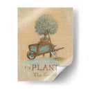 Serie De Jardín En Linen Iii - Wendy Russell | Cuadro decorativo de Canvas Lab