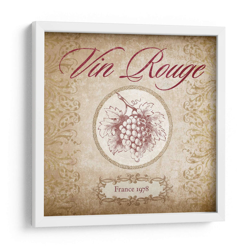 Etiqueta De Vino I - Beth Anne Creative | Cuadro decorativo de Canvas Lab