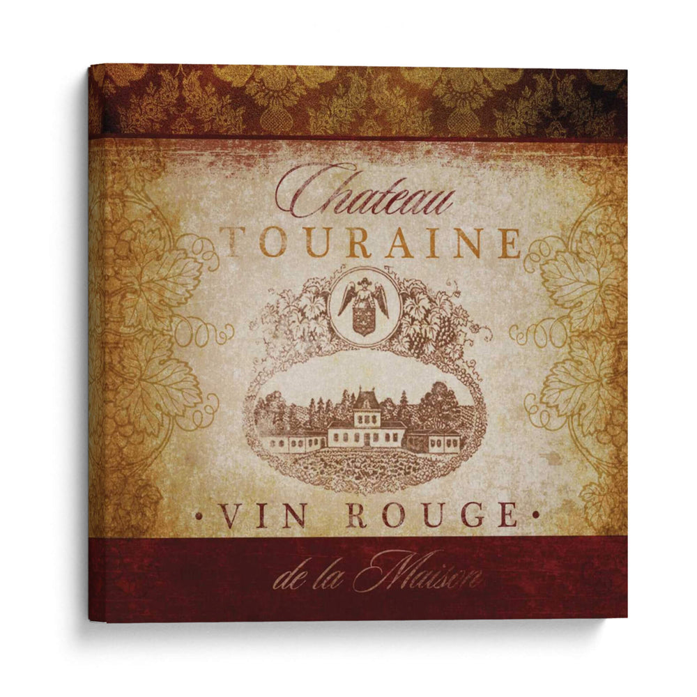 Etiqueta De Vino Vi - Beth Anne Creative | Cuadro decorativo de Canvas Lab