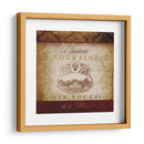Etiqueta De Vino Vi - Beth Anne Creative | Cuadro decorativo de Canvas Lab