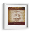 Etiqueta De Vino Vi - Beth Anne Creative | Cuadro decorativo de Canvas Lab