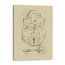 Candado Vintage I - Ethan Harper | Cuadro decorativo de Canvas Lab
