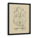 Candado Vintage I - Ethan Harper | Cuadro decorativo de Canvas Lab