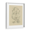 Candado Vintage I - Ethan Harper | Cuadro decorativo de Canvas Lab
