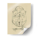 Candado Vintage I - Ethan Harper | Cuadro decorativo de Canvas Lab