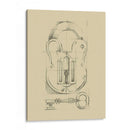 Candado Vintage Ii - Ethan Harper | Cuadro decorativo de Canvas Lab