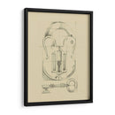 Candado Vintage Ii - Ethan Harper | Cuadro decorativo de Canvas Lab