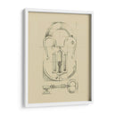 Candado Vintage Ii - Ethan Harper | Cuadro decorativo de Canvas Lab